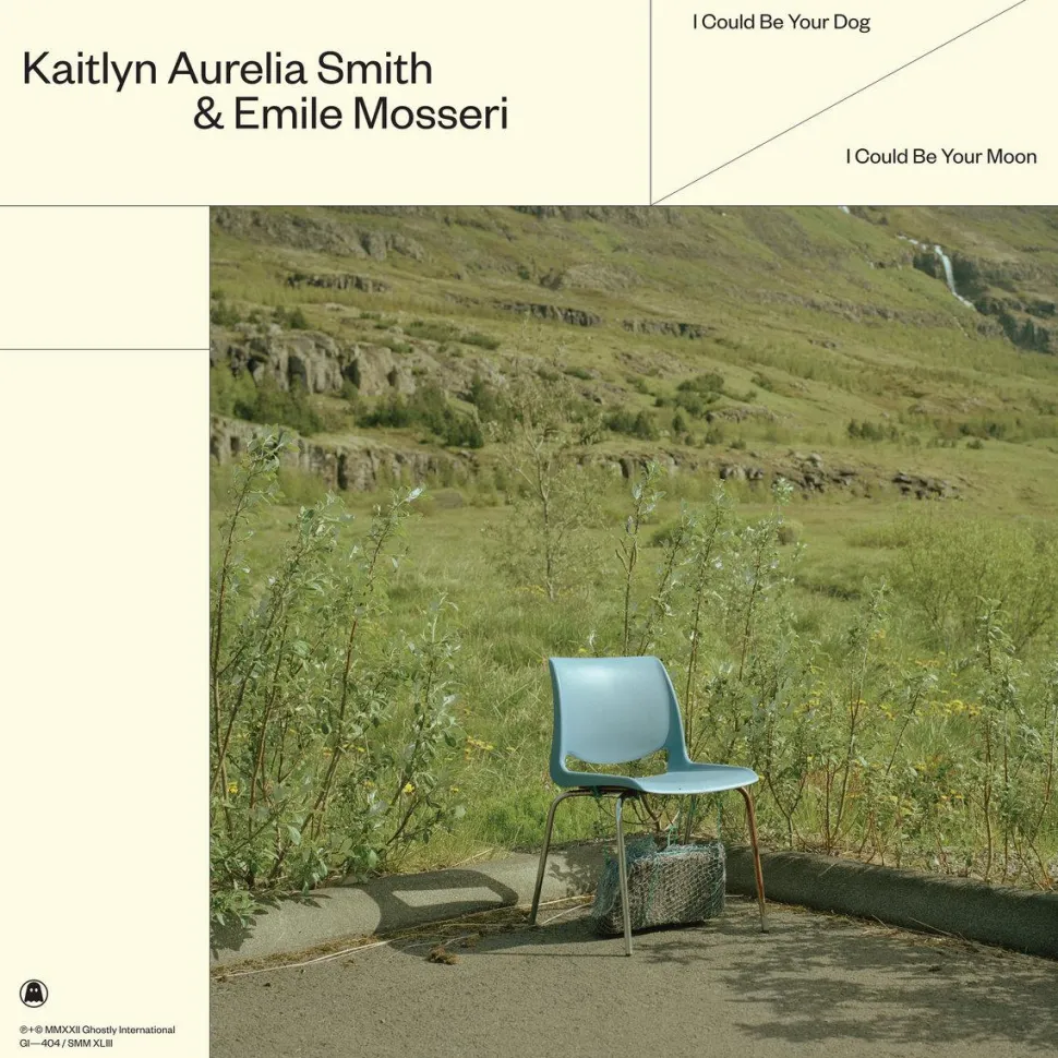 Kaitlyn Aurelia Smith & Emile Mosseri - I Could Be Your Dog / I Could Be Your Moon LP Vinyl Record (Transparent Blue Coloured Vinyl)