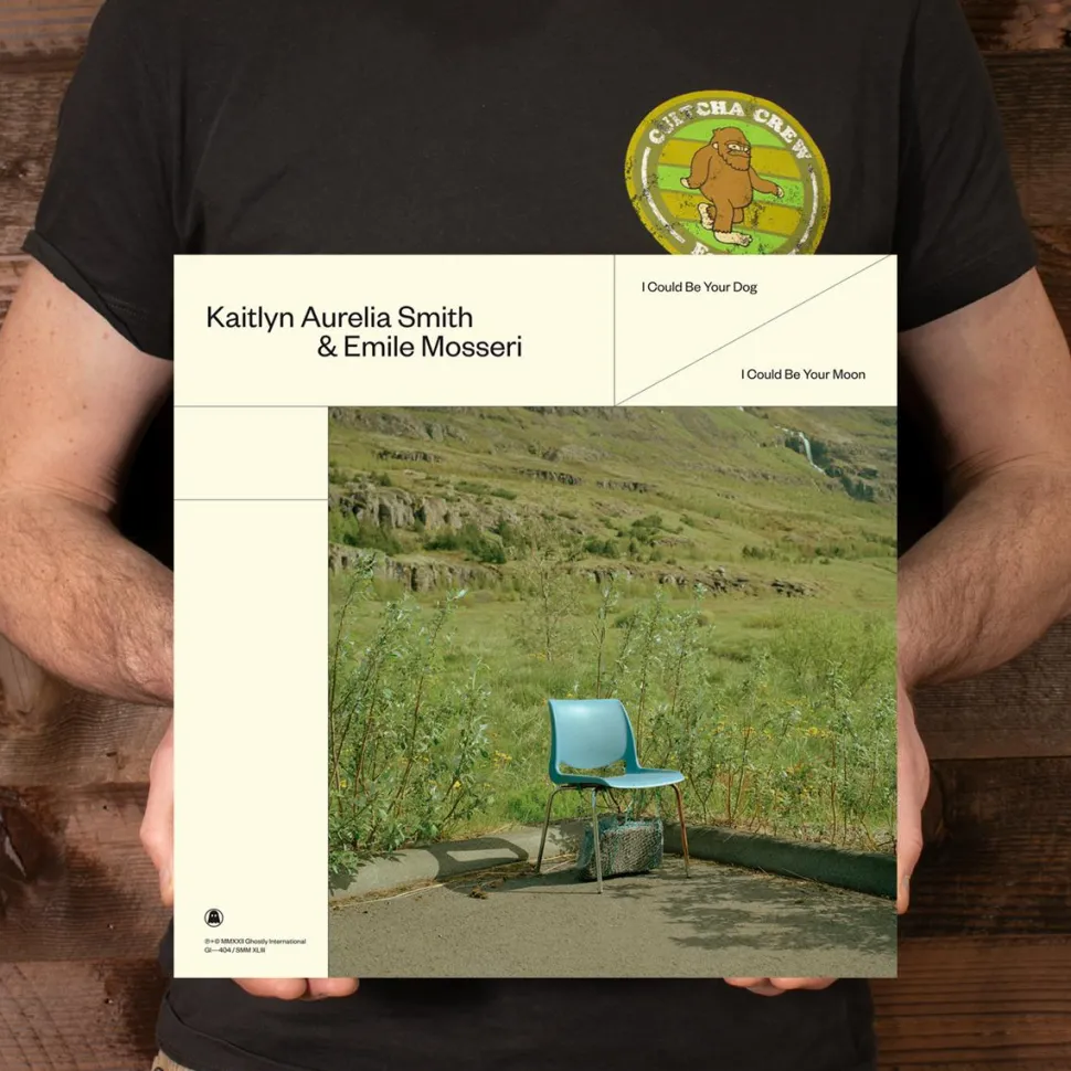 Kaitlyn Aurelia Smith & Emile Mosseri - I Could Be Your Dog / I Could Be Your Moon LP Vinyl Record (Transparent Blue Coloured Vinyl)