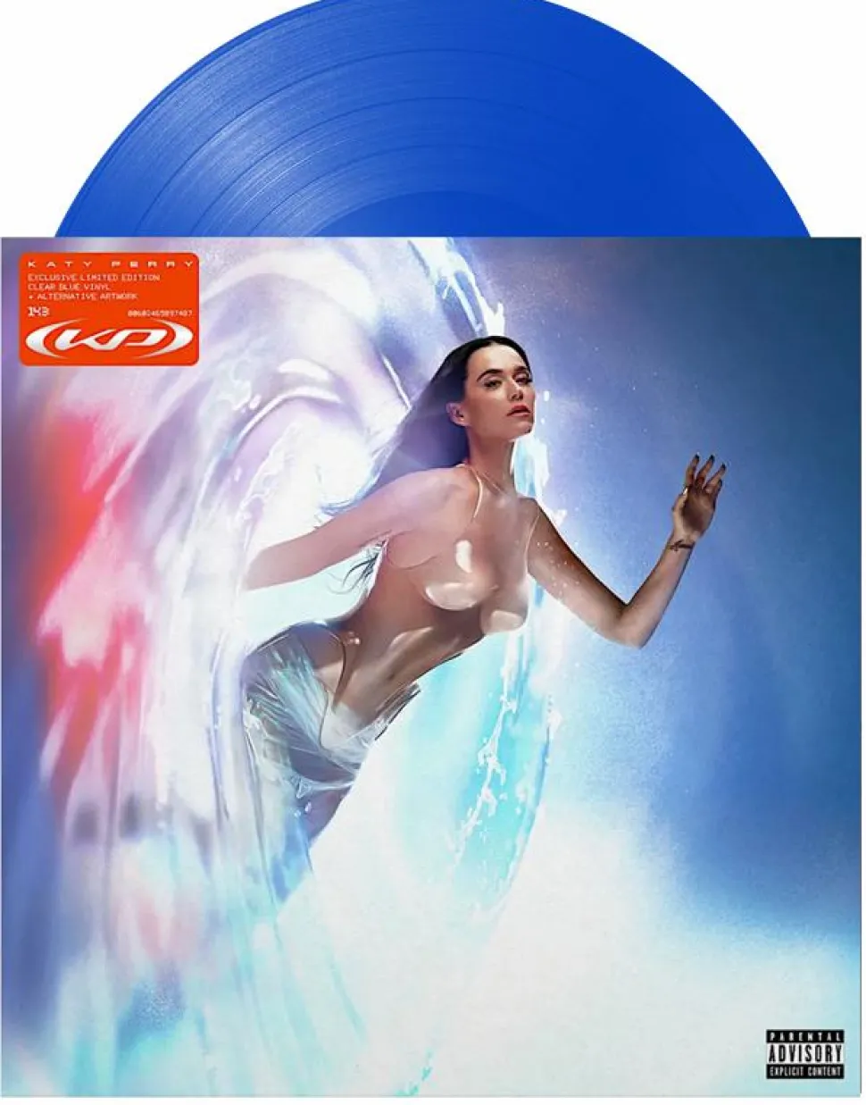Katy Perry - 143 LP Vinyl Record (Indie Exclusive Clear Blue Coloured Vinyl)