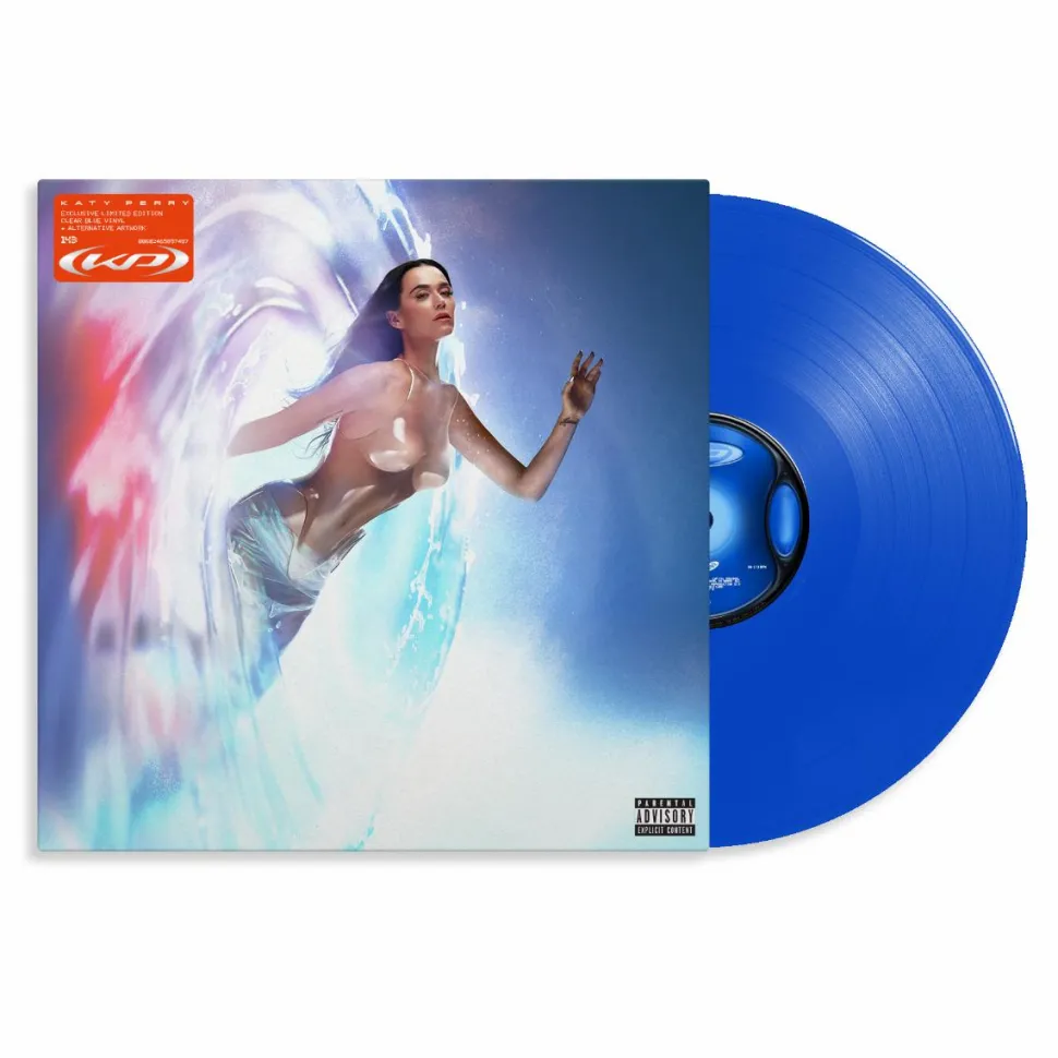 Katy Perry - 143 LP Vinyl Record (Indie Exclusive Clear Blue Coloured Vinyl)