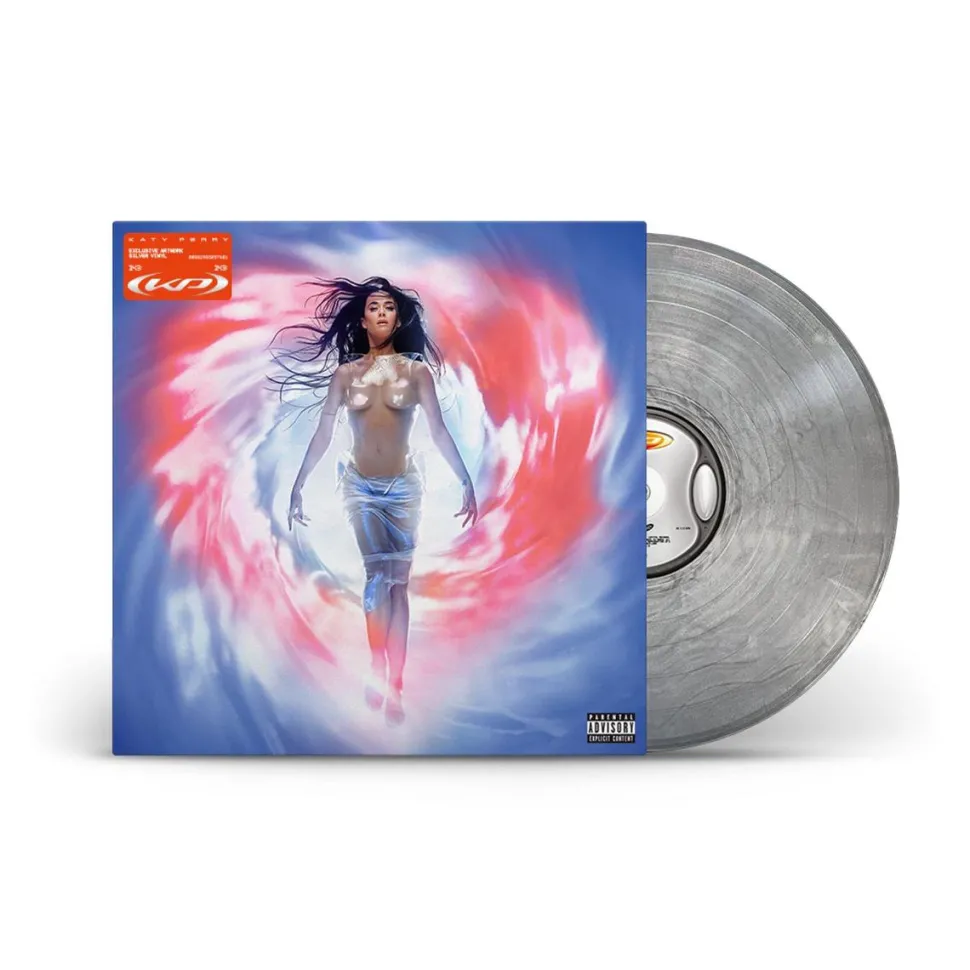 Katy Perry - 143 LP Vinyl Record (Silver Coloured Vinyl)