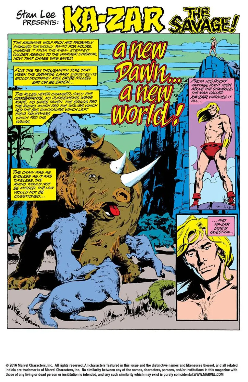 Ka-Zar the Savage - Omnibus Hardcover Book (DM Variant Cover)