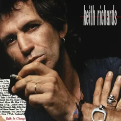 Keith Richards - Talk Is Cheap 30th Anniversary LP Vinyl Record (Red Coloured Vinyl)