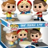 Kellogg's - Snap, Crackle, & Pop Rice Krispies Pop! Moment Vinyl Figure