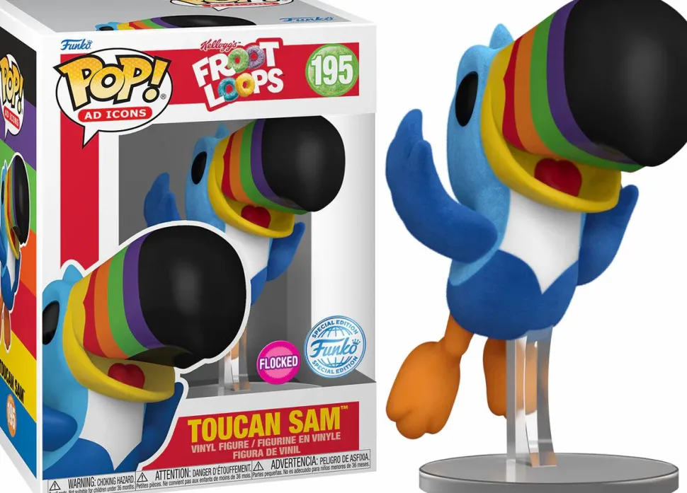 Kellogg's - Toucan Sam Flocked Pop! Vinyl Figure