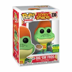 Kellogg's Honey Smacks - Dig 'Em Frog Pop! Vinyl Figure (2024 Summer Convention Exclusive) (Popcultcha Exclusive)