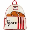 KFC - Chicken Bucket Sherpa 10" Faux Leather Mini Backpack