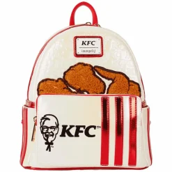 KFC - Chicken Bucket Sherpa 10" Faux Leather Mini Backpack