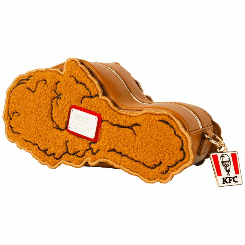 KFC - Drumstick Sherpa 5" Faux Leather Crossbody Bag
