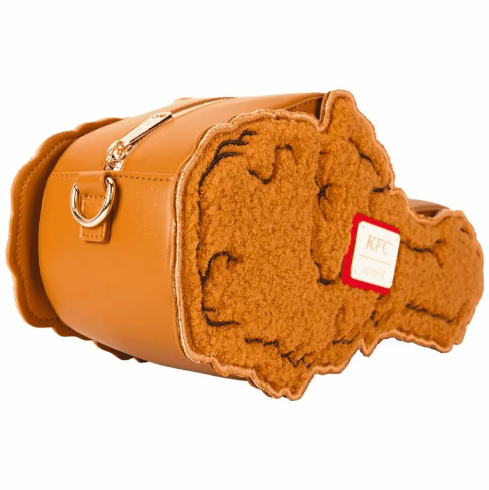 KFC - Drumstick Sherpa 5" Faux Leather Crossbody Bag