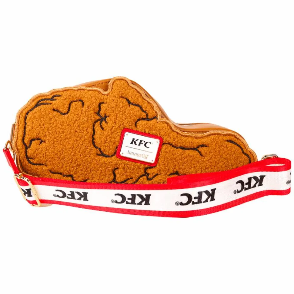 KFC - Drumstick Sherpa 5" Faux Leather Crossbody Bag