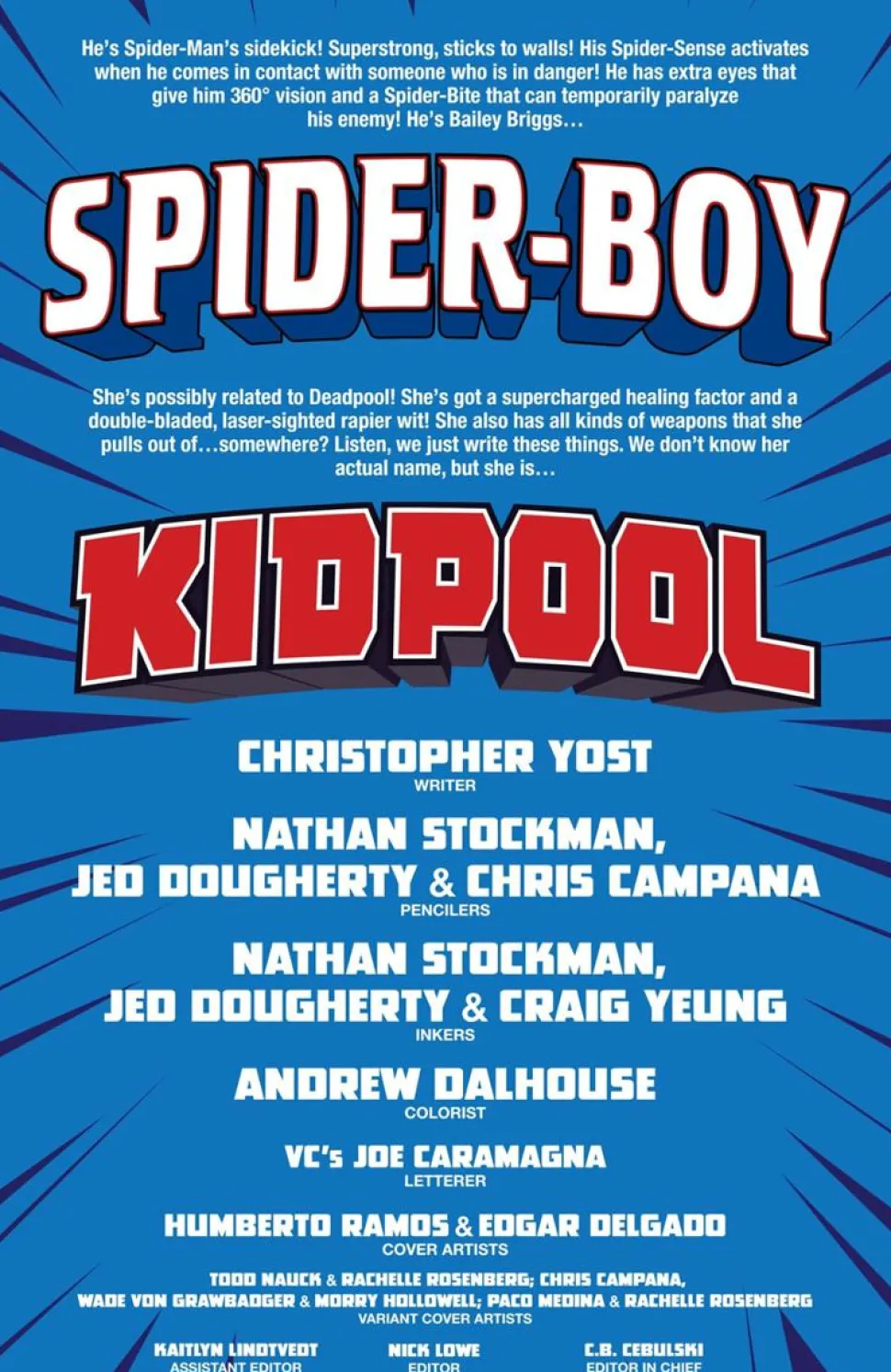 Kidpool & Spider-Boy - Issue #1 Single Issue Paperback Comic Book