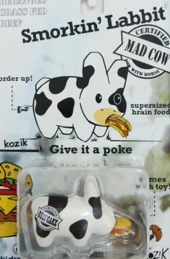 Kidrobot - Mad Cow Smorkin’ Labbit 2.5” Vinyl Figure