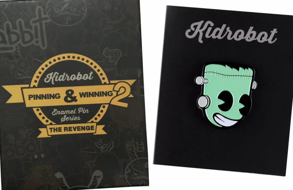 Kidrobot - Pinning & Winning 2: The Revenge Blind Box Enamel Pin (Display of 20)