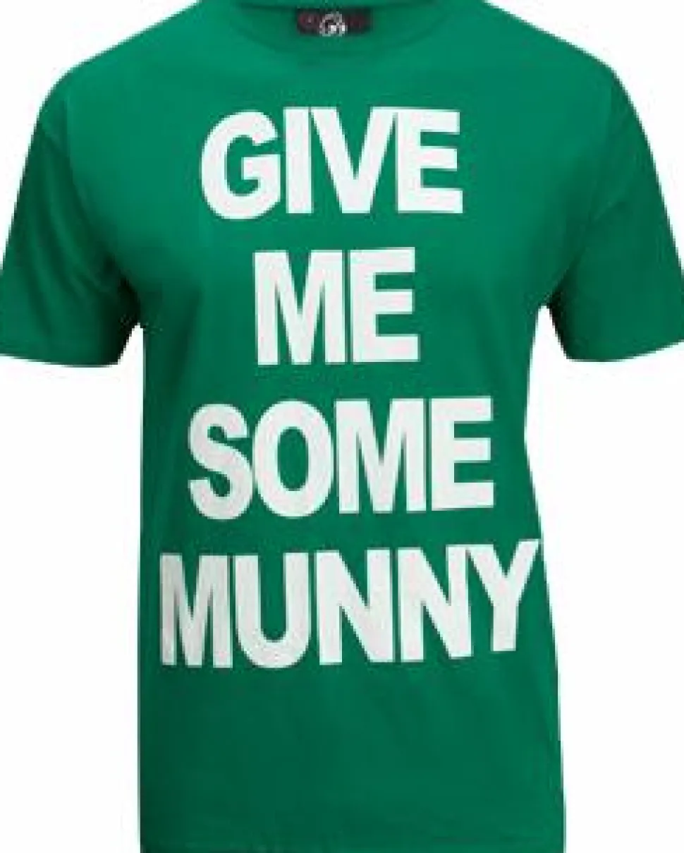 Kidrobot - T-Shirt Give Me Some Munny Green Male