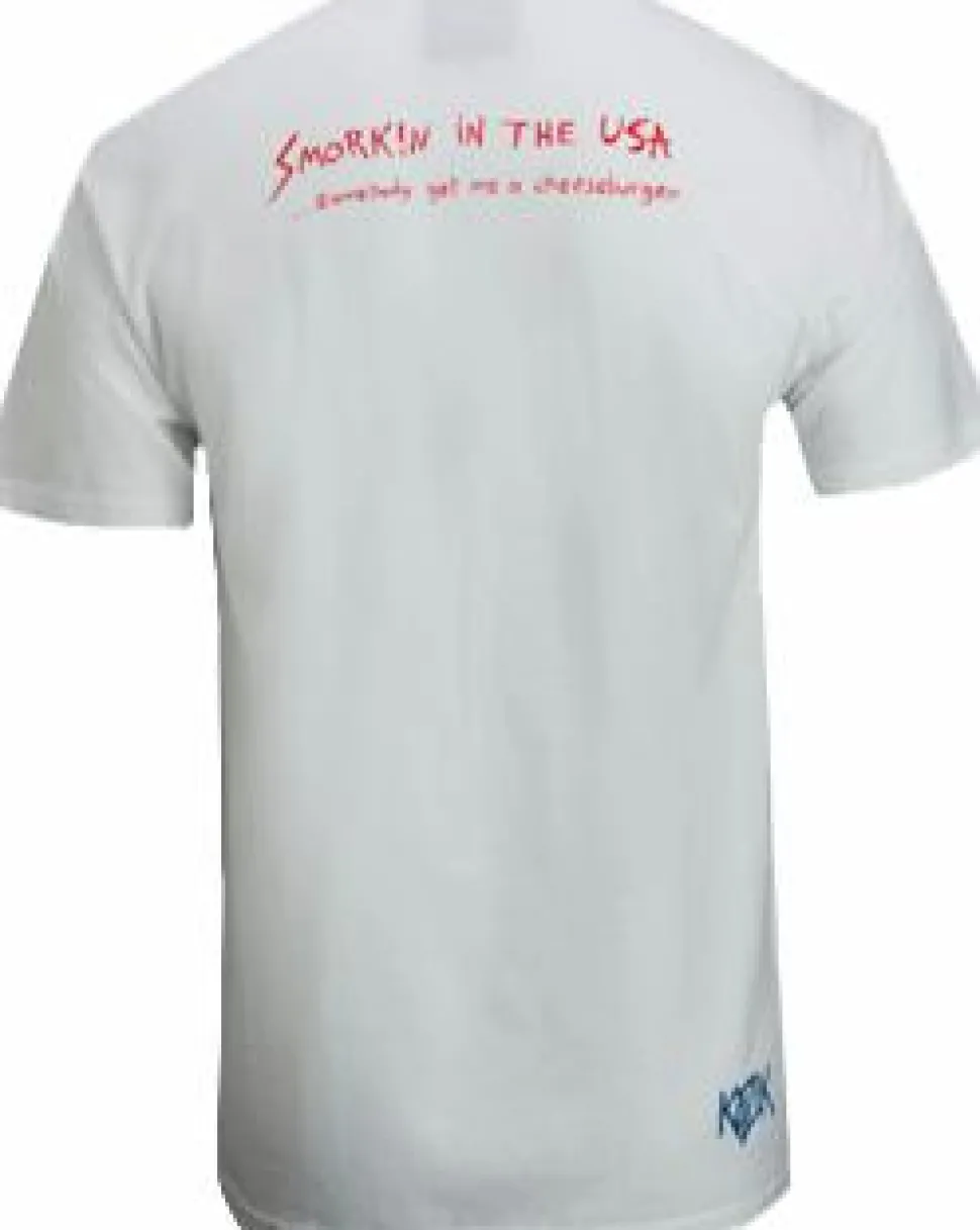 Kidrobot - T-Shirt Smork, Stars and Stripes White Male