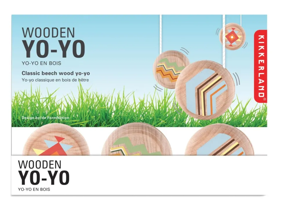 Kikkerland - Wooden Yo-Yo