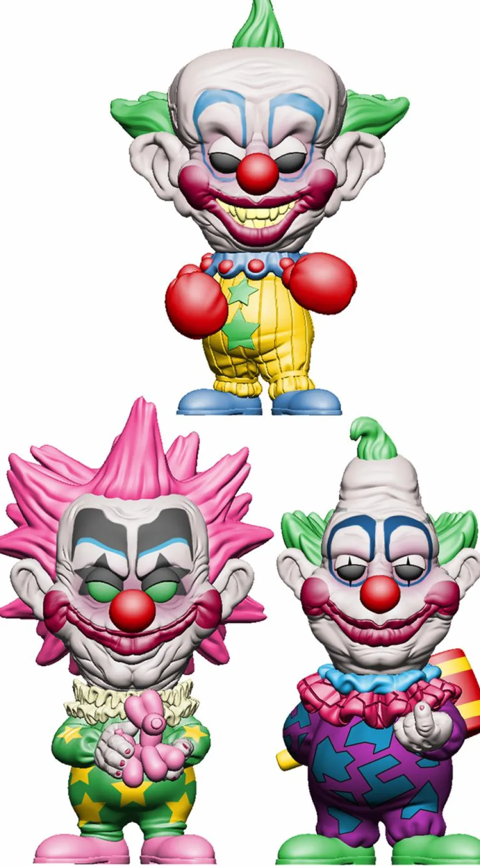 Killer Klowns from Outer Space - Send In The Klowns Pop! Vinyl Bundle (Set of 3)