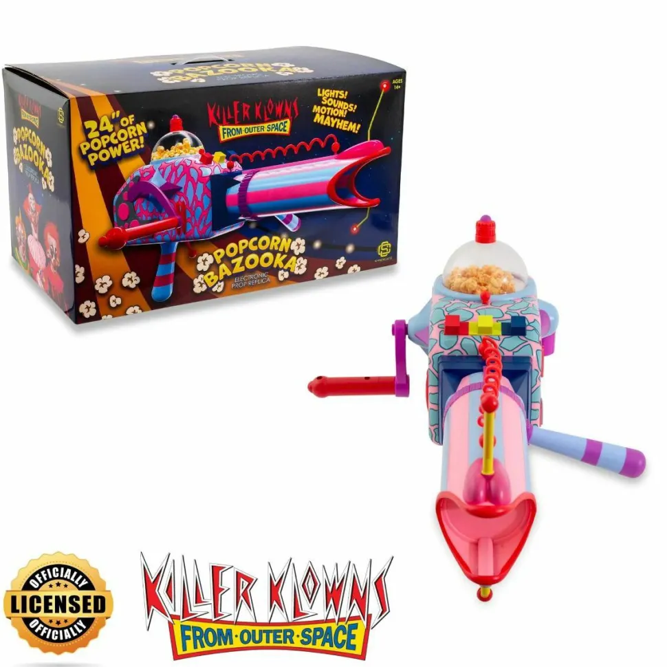 Killer Klowns from Outer Space (1988) - Popcorn Bazooka 1:1 Scale Life-Size Electronic Prop Replica