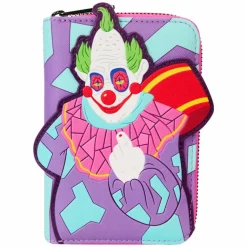 Killer Klowns from Outer Space - Jumbo Glow in the Dark 4" Zip-Around Wallet