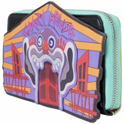 Killer Klowns from Outer Space - Glow in the Dark 4" Faux Leather Zip-Around Wristlet