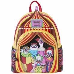 Killer Klowns from Outer Space - Glow in the Dark 10" Faux Leather Mini Backpack