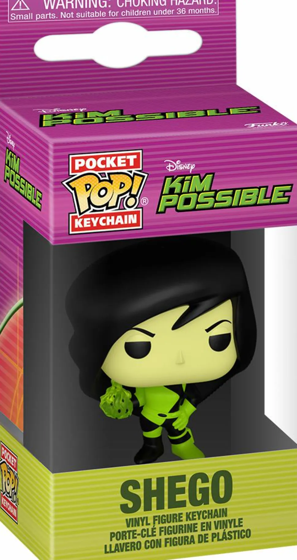 Kim Possible - Shego Pocket Pop! Keychain