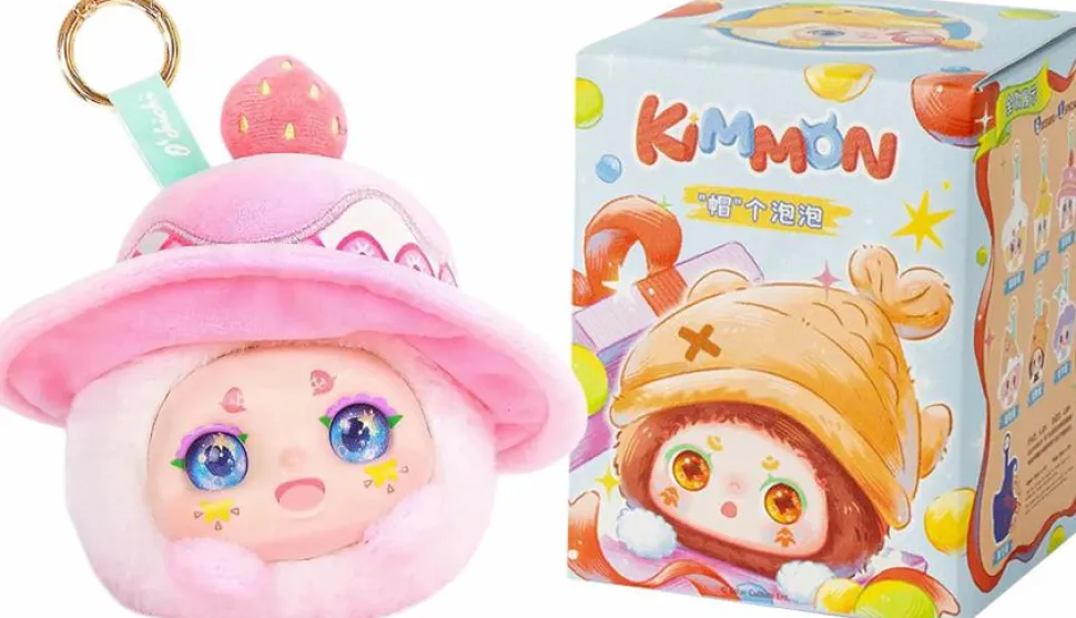 Kimmon - Hat Bubble Series Blind Box Plush (Display of 6)