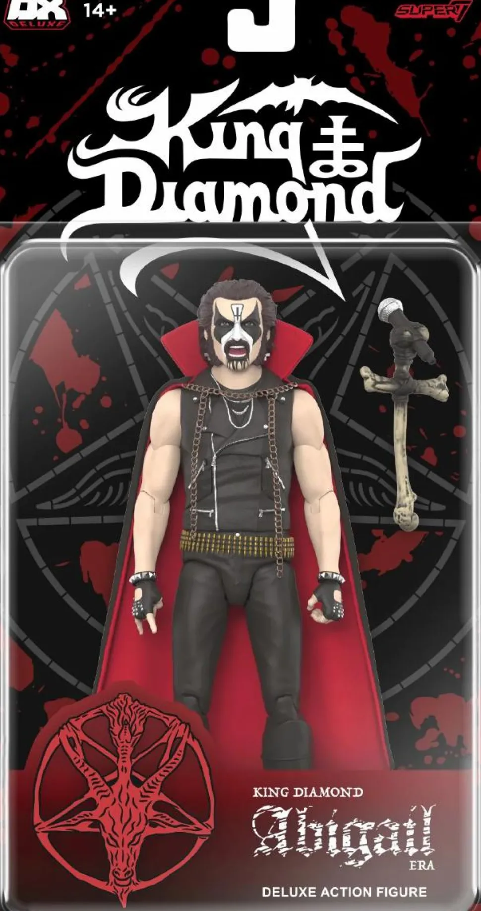 King Diamond - King Diamond (Abigail Era) Deluxe 7" Scale Action Figure