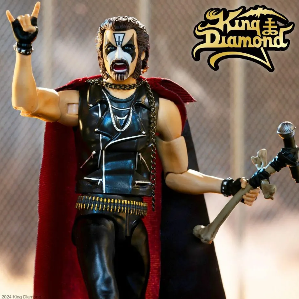 King Diamond - King Diamond (Abigail Era) Deluxe 7" Scale Action Figure