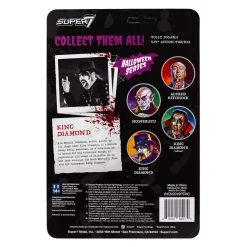 King Diamond - King Diamond Top Hat ReAction 3.75” Action Figure