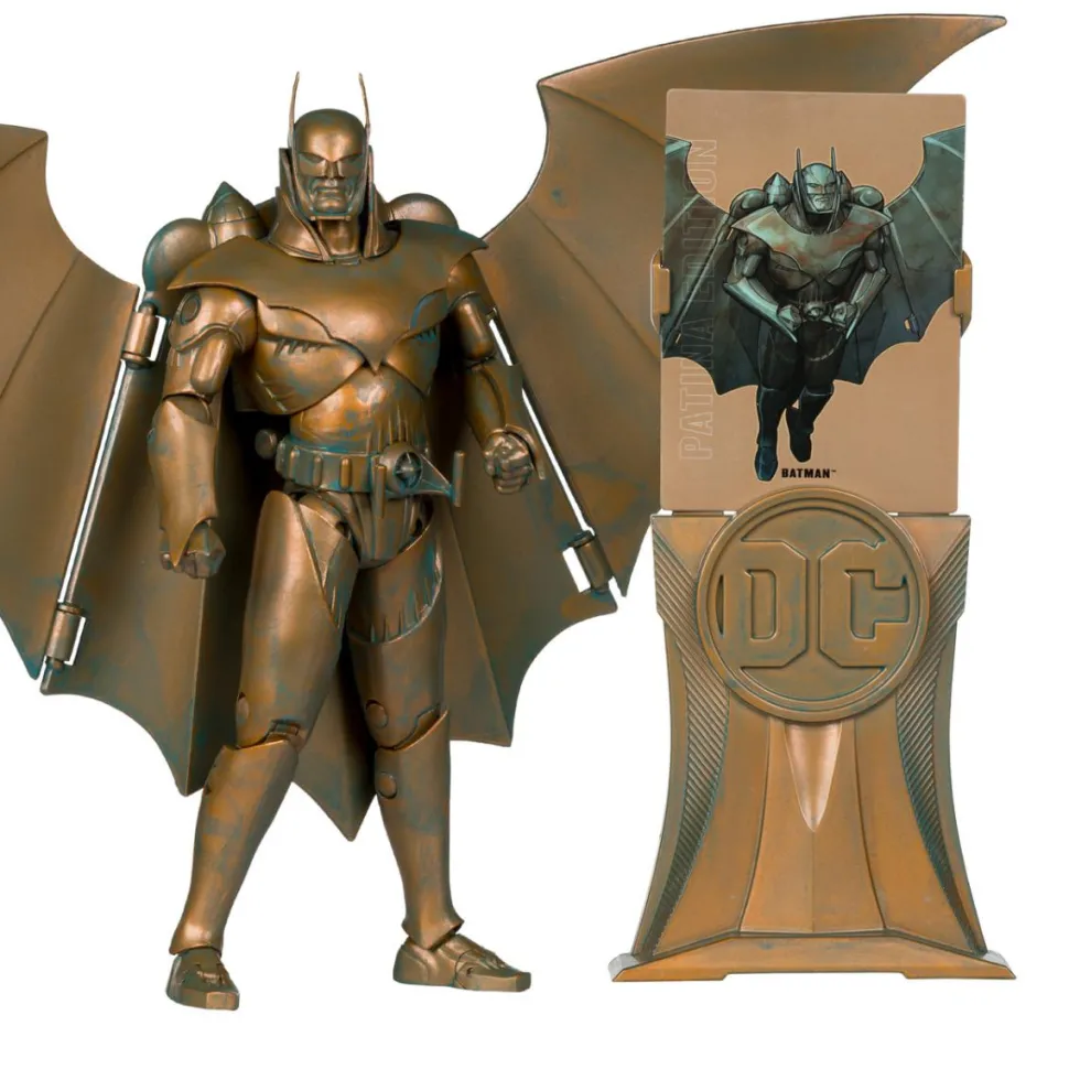 Kingdom Come - Armored Batman Patina Edition DC Multiverse Gold Label 7" Scale Action Figure
