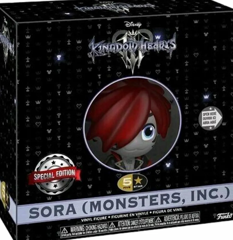 Kingdom Hearts III - Sora Monsters Inc. 5 Star 4" Vinyl Figure