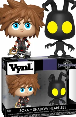 Kingdom Hearts III - Sora & Heartless Vynl. Vinyl Figure 2-Pack