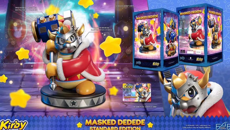 Kirby - Masked Dedede 11” Statue