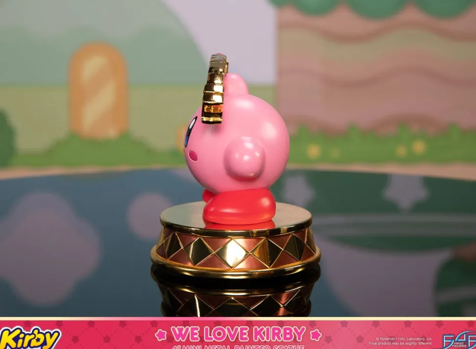 Kirby - We Love Kirby Mini Metals 4” Statue