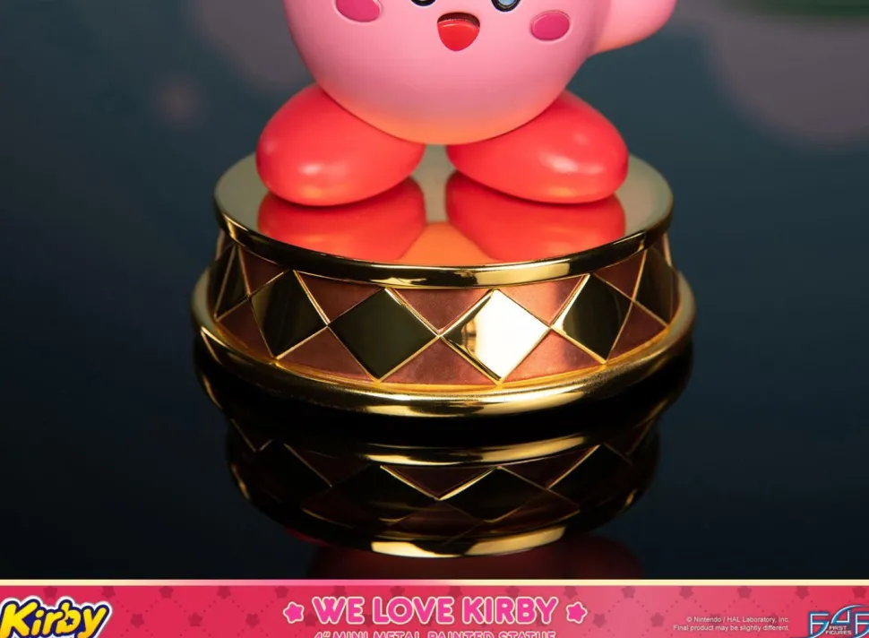 Kirby - We Love Kirby Mini Metals 4” Statue