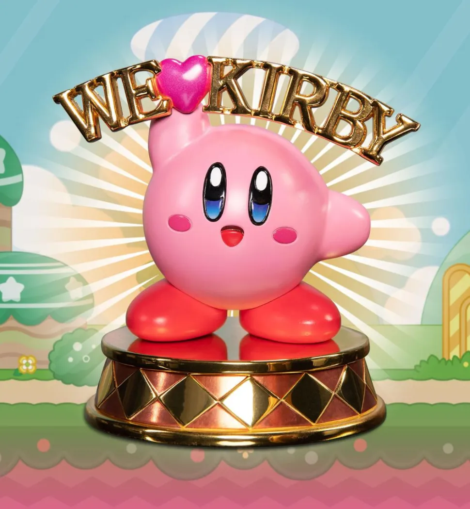 Kirby - We Love Kirby Mini Metals 4” Statue