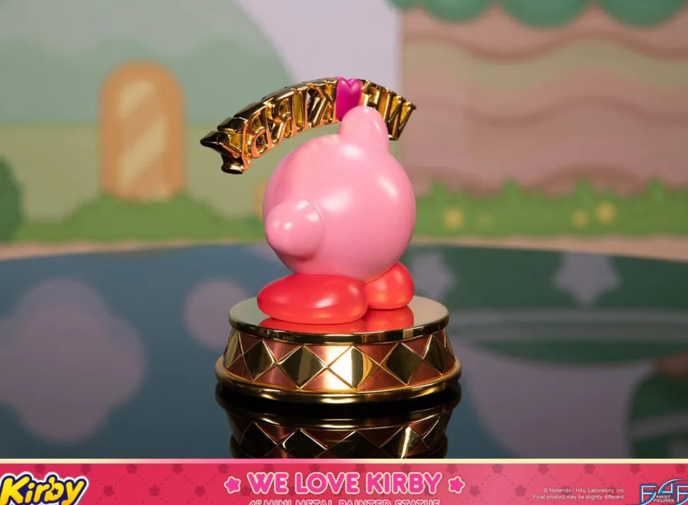 Kirby - We Love Kirby Mini Metals 4” Statue