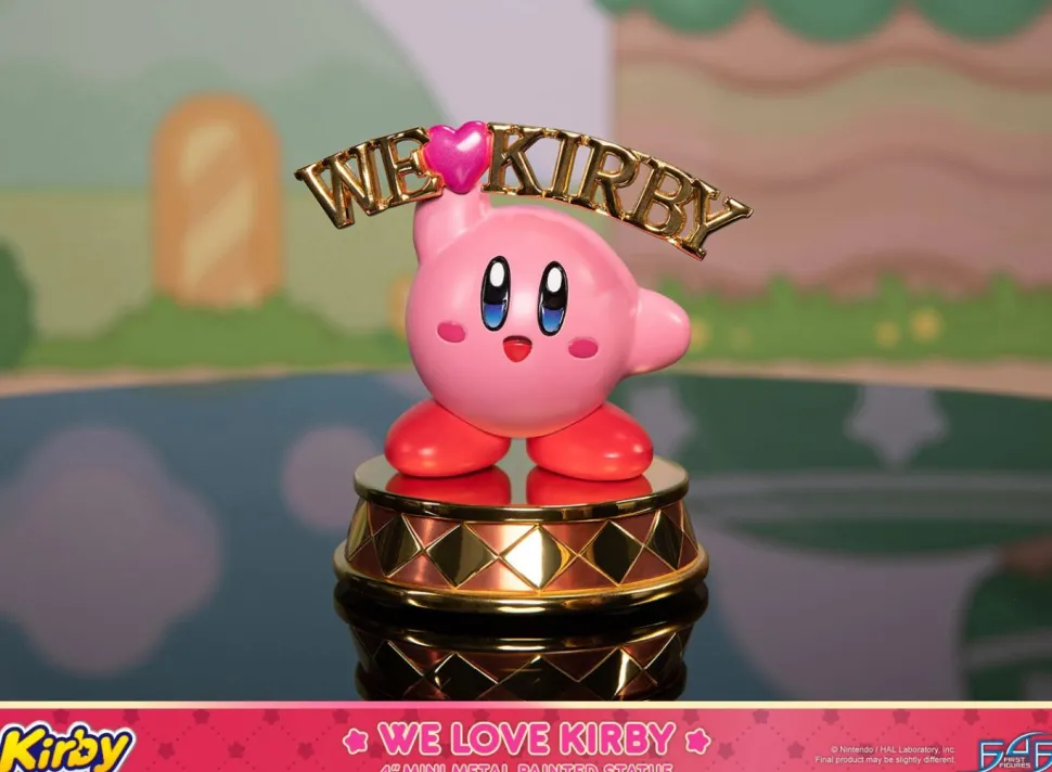 Kirby - We Love Kirby Mini Metals 4” Statue