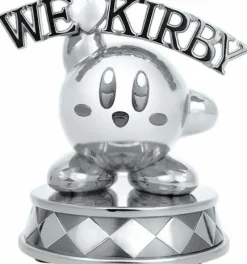 Kirby - We Love Kirby (Silver Edition) 4" Mini Metal Statue