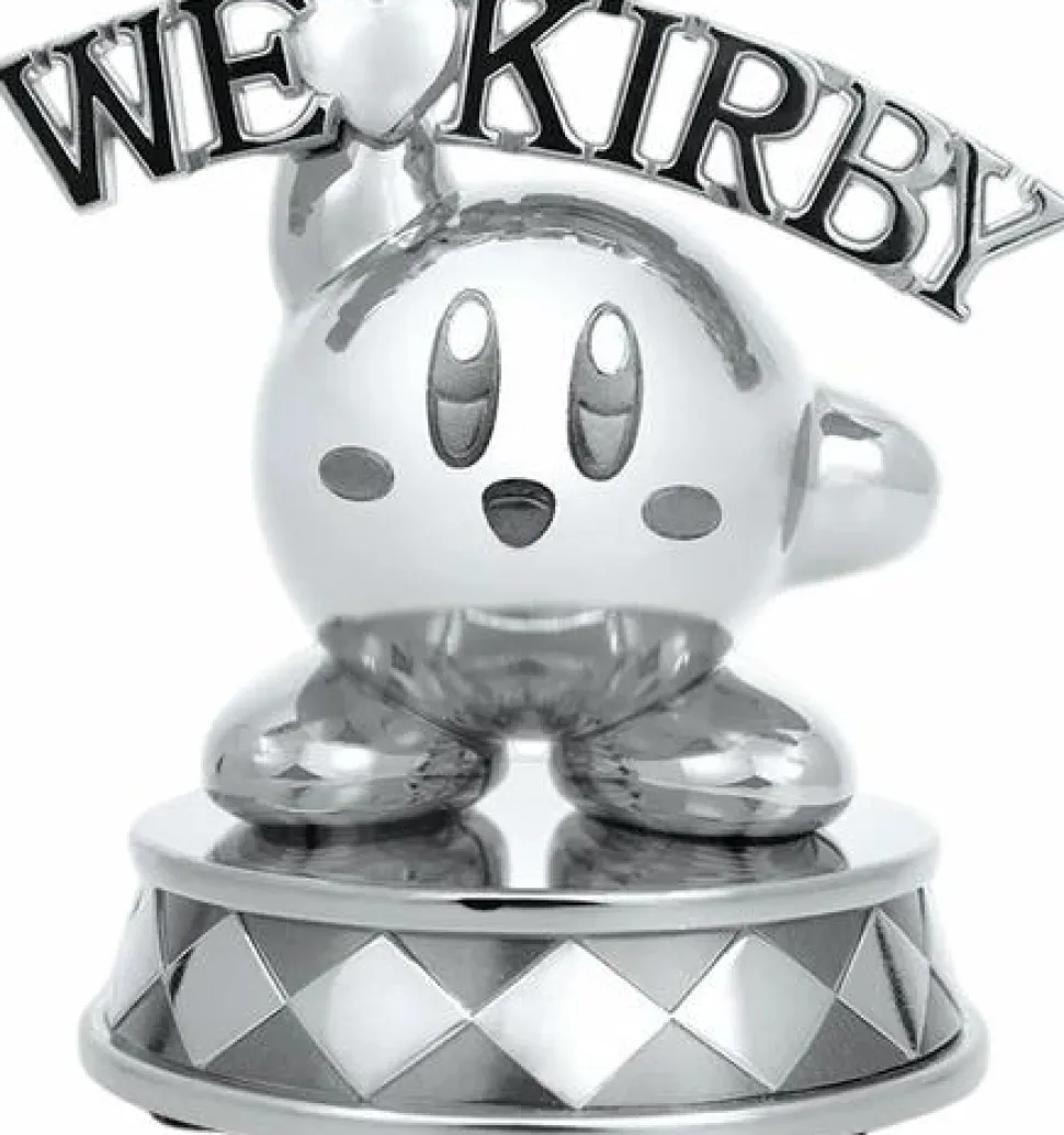 Kirby - We Love Kirby (Silver Edition) 4" Mini Metal Statue