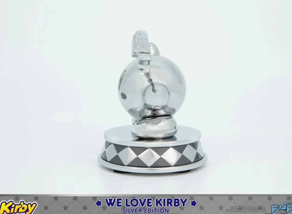 Kirby - We Love Kirby (Silver Edition) 4" Mini Metal Statue