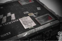KISS - Alive! Stage Sign Road Case & Stage Backdrop Rock Iconz On Tour Scaled Replica