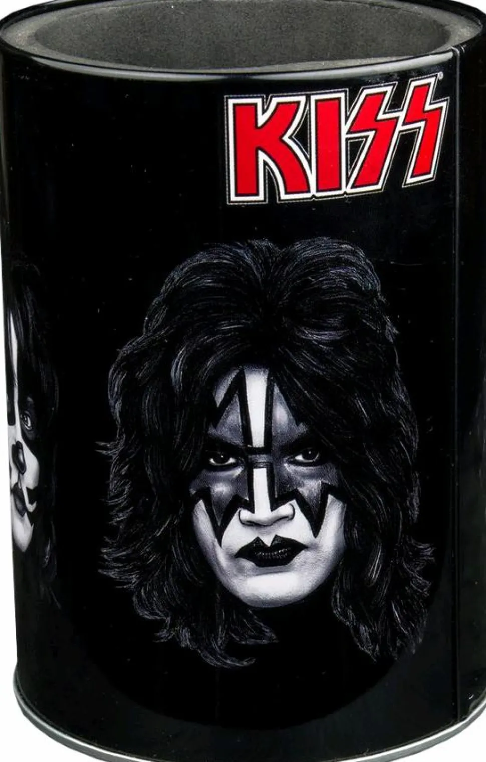 Kiss - Band Faces Metal Can Cooler