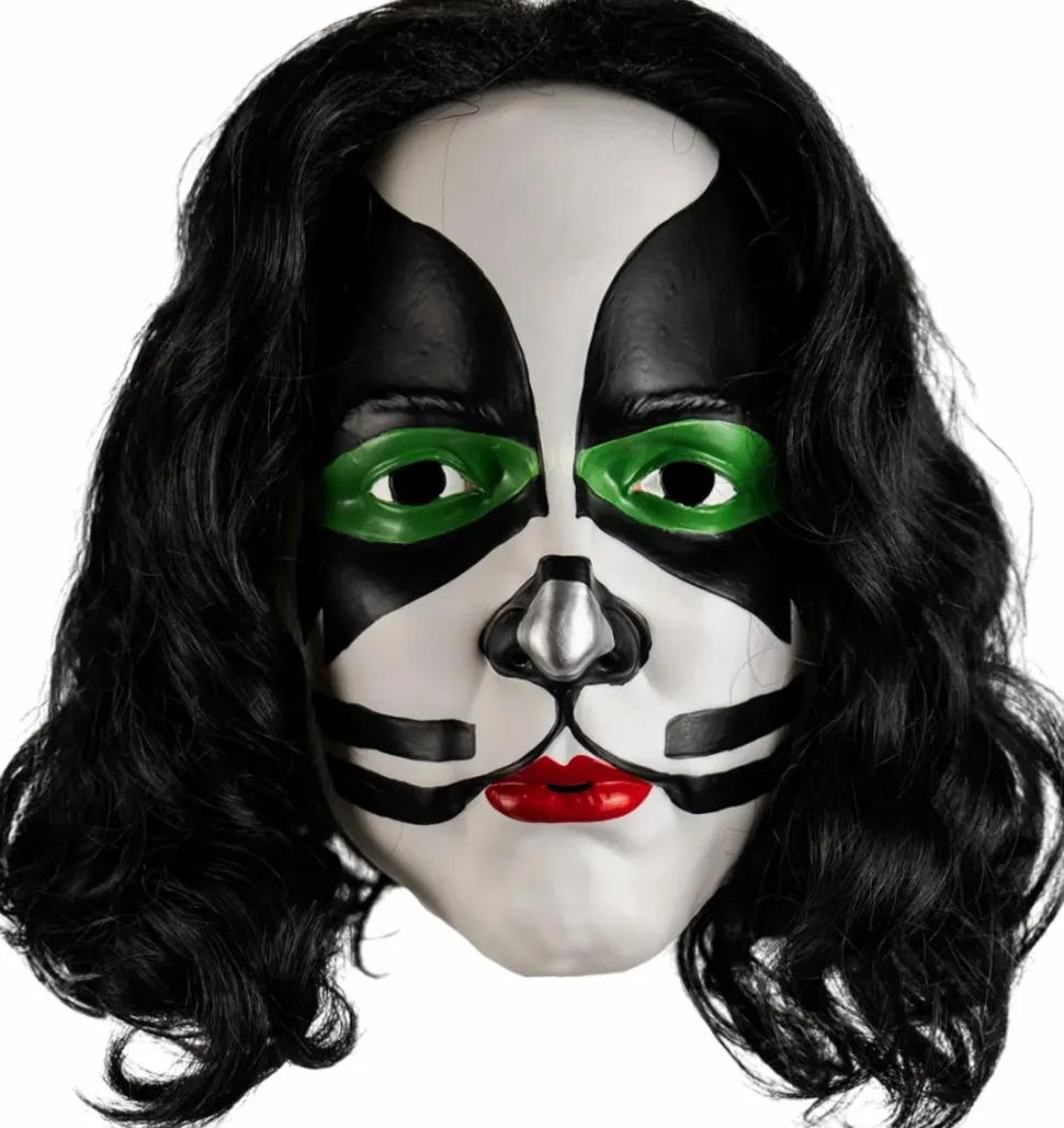 Kiss - The Catman Deluxe Adult Injection Mask (One Size Fits Most)