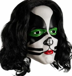 Kiss - The Catman Deluxe Adult Injection Mask (One Size Fits Most)