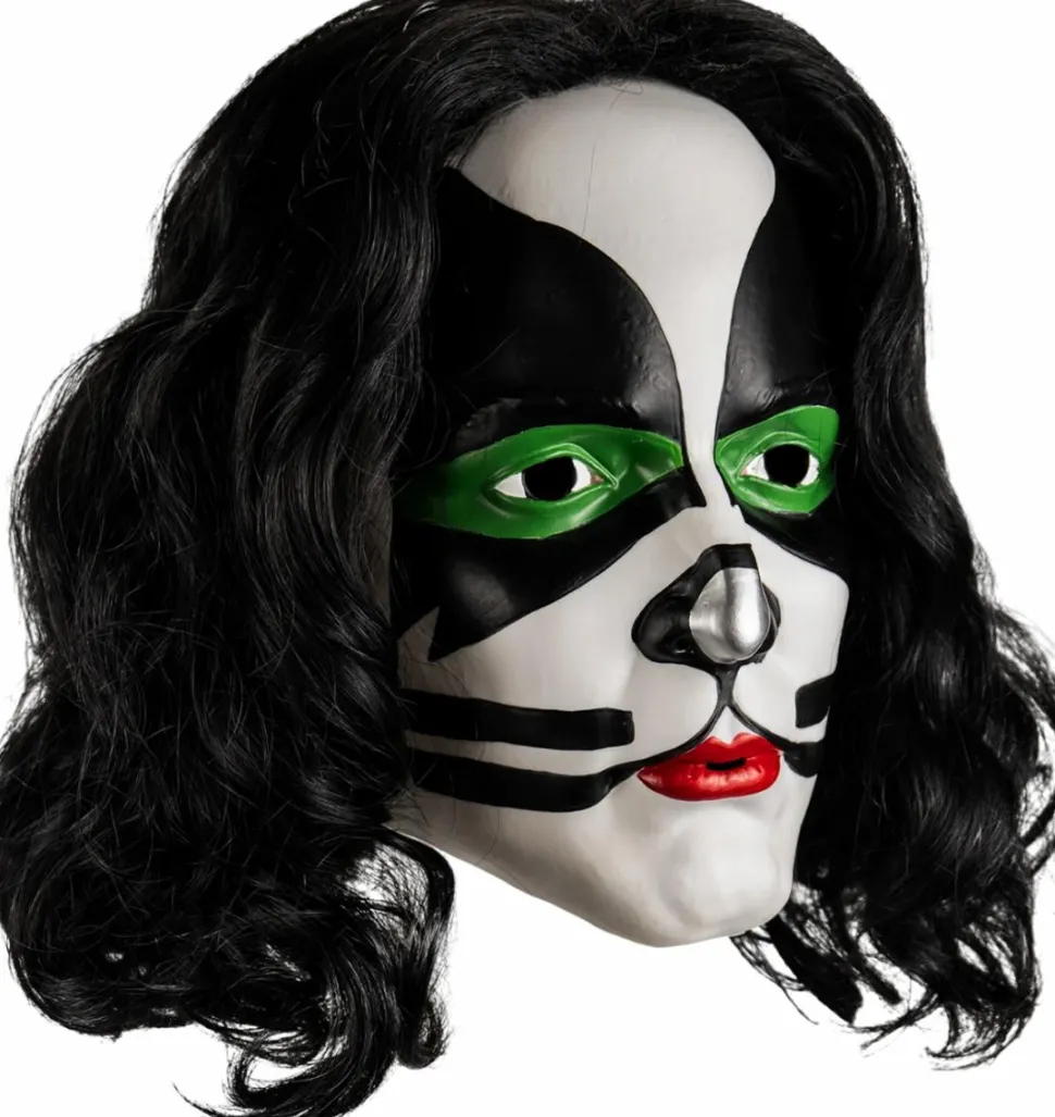 Kiss - The Catman Deluxe Adult Injection Mask (One Size Fits Most)