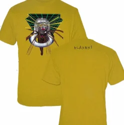 Klaxons - Golden Logo T-Shirt