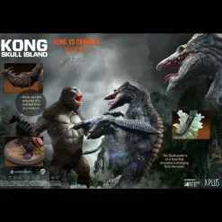 Kong: Skull Island - King Kong Vs Skull Crawler Deluxe 12” Vinyl Statue